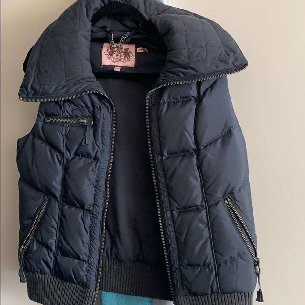 Juicy Couture navy vest